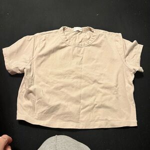 Cotton On Beige Crop Top